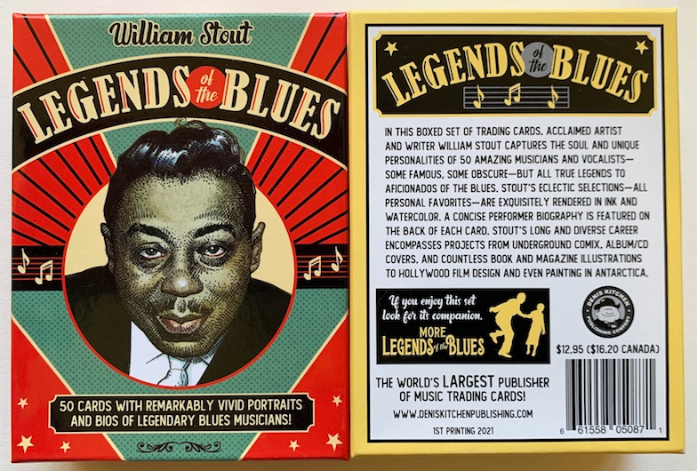 "Legends of Blues" trading card set