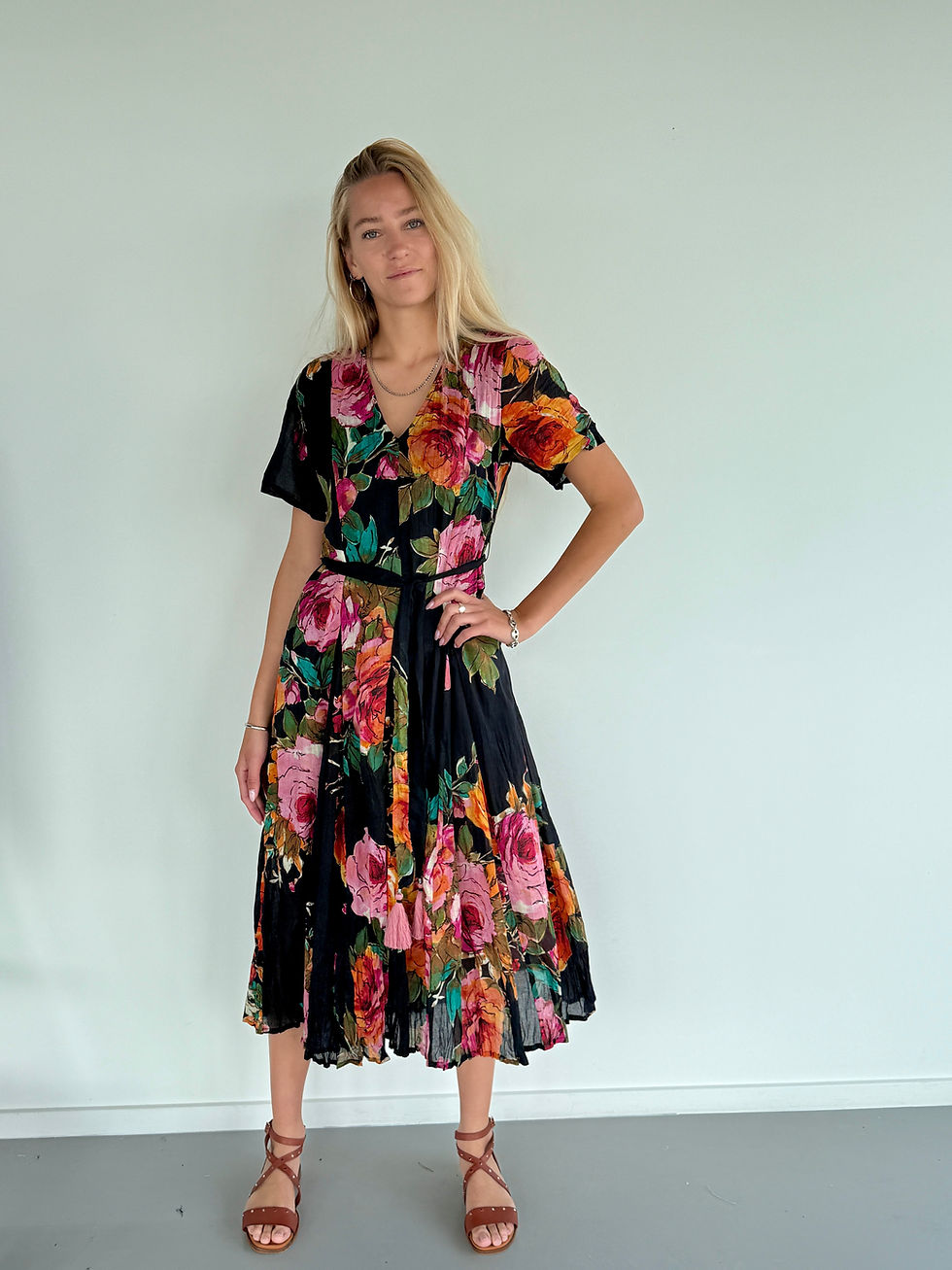 Thumbnail: Goddess Dress in Eden Rose
