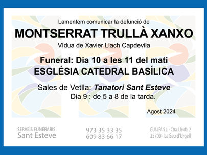 MONTSERRAT TRULLÀ XANXO