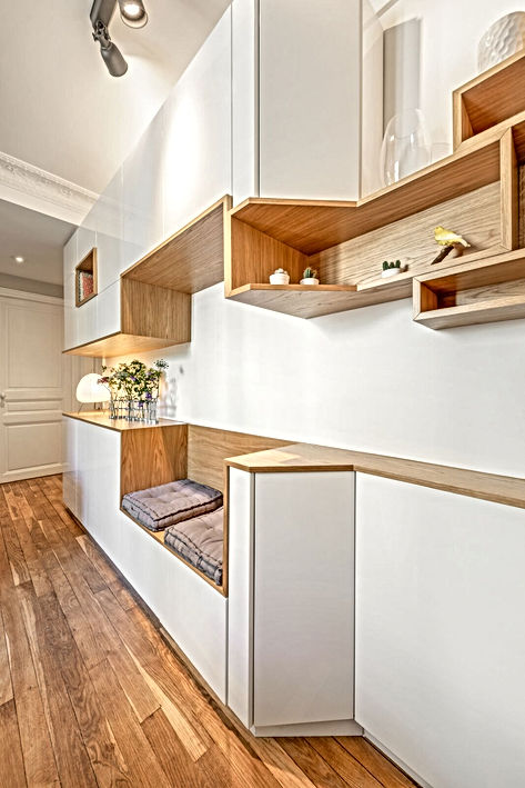 Meuble sur mesure Amenagement EntreeFlorence Ancillon architecte interieur paris
