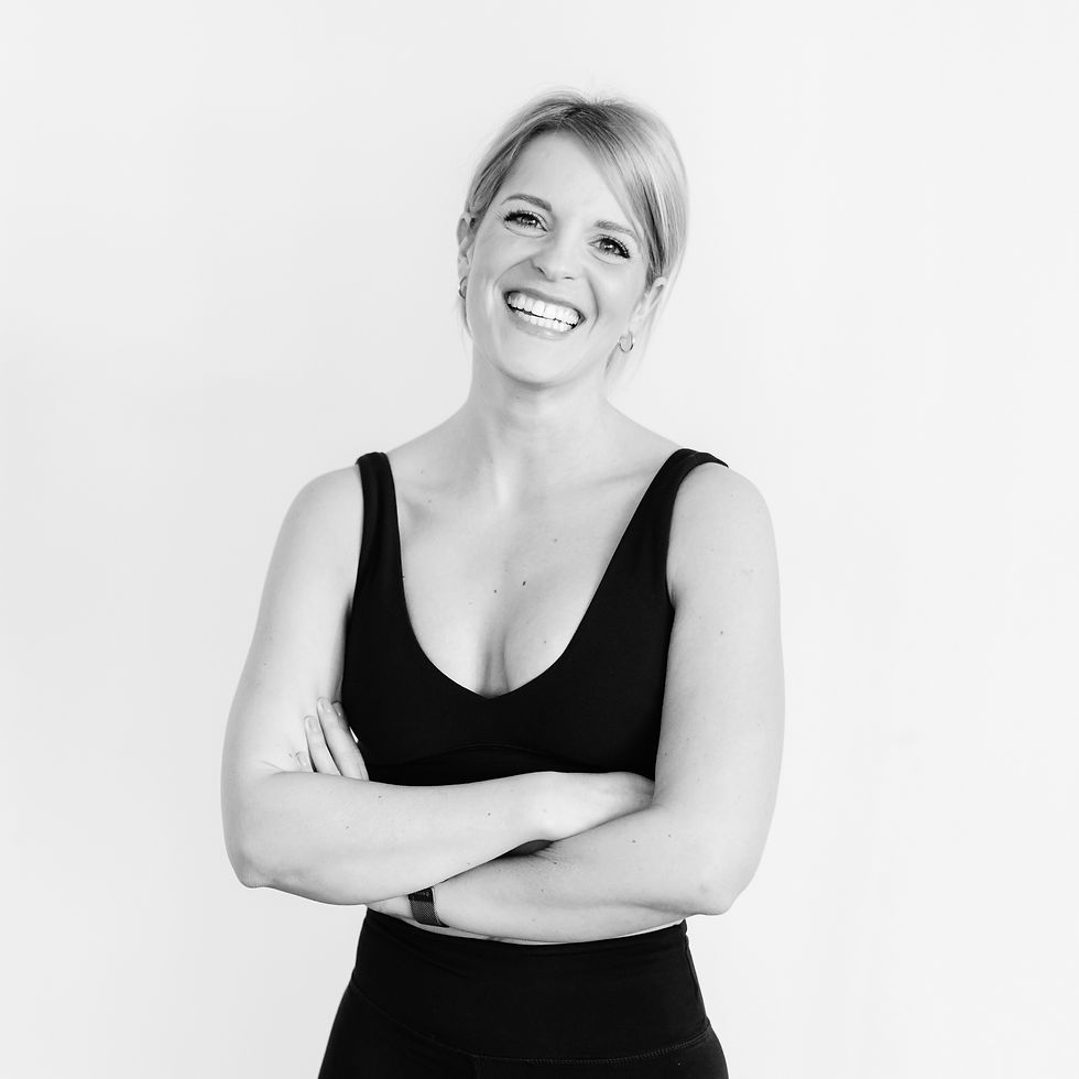 Ela Simpfendörfer, owner, studio manager and instructor at Hybrid Training Club Stuttgart