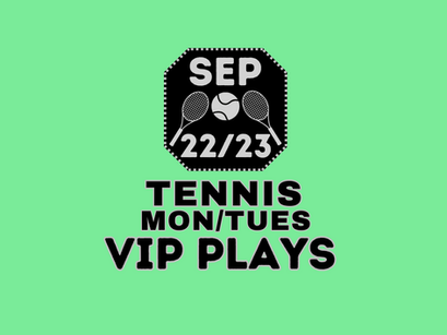 Tennis Picks 9/22 & 9/23