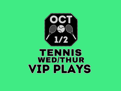 Tennis Picks 10/1 & 10/2