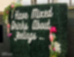 A sign in Pacific Beach that reads I have mixed drinks about feelings