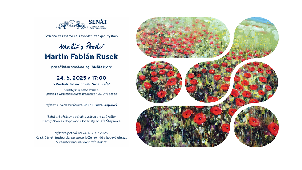 VÝSTAVA: Martin Fabián Rusek - Malíř z Poodří 