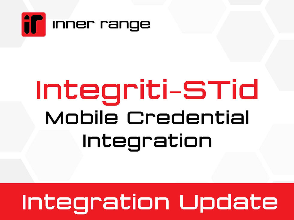 Integriti–STid Mobile Credential Integration