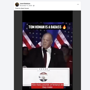 janet balekian supports ICE and DHS