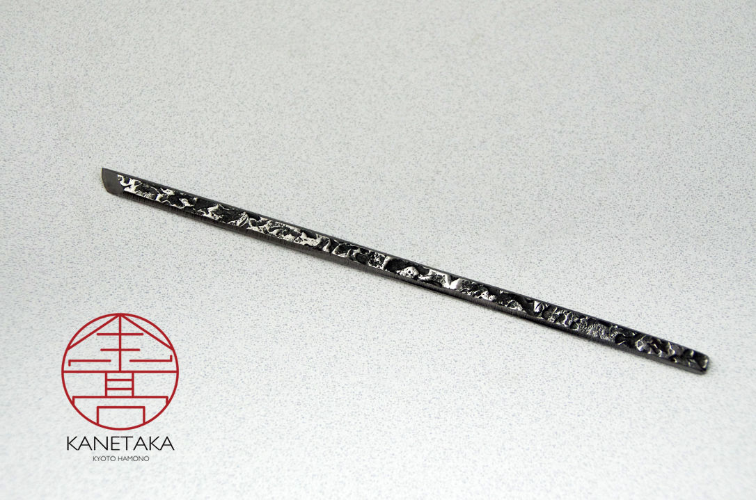 しらがき　槌目　白鋼　(左用)　6mm