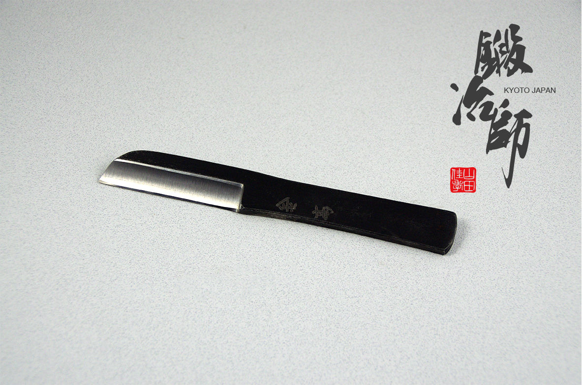 フローリストナイフ　白鋼