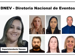 DNEV - Diretoria Nacional de Eventos da CESB - Confederação do Elo Social Brasil - Equipe de profissionais responsável pela organização e supervisão das solenidades no Estado.