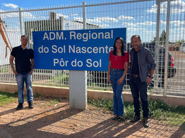 Administração Regional do Sol Nascente e Por do Sol, recebe em reunião Comissão de Implantação dos Projetos do Elo Social - DF