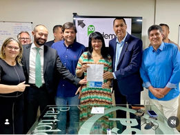 Luiz França, Secretario Nacional do Partido Podemos, recebe Comendadoras do Elo Social para almoço de articulações Politicas e Sociais.