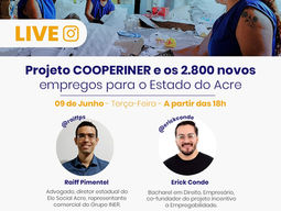Diretores do Elo Social Acre realizam Live para apresentar COOPERINER 