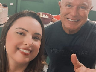 Déborah Cassilhas Florindo, Comendadora, Procuradora e Assessora Nacional de Patrimônio do Elo Social, se encontra com o Deputado Coronel Weliton Virgilio Pereira  