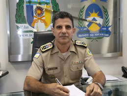 O Comandante Geral da Polícia Militar do Tocantins é notificado