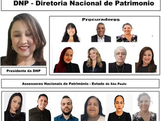 DNP - Diretoria Nacional de Patrimônio, com seus procuradores e assessores, preparada para organização dos terrenos e áreas de terra necessários para implantação do projeto no Estado de São Paulo.