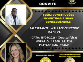 Seminário de Cidadania do Elo Social, Tema: Construções Invertidas e suas Consequências - Palestrante Wallace Celestino da Silva.