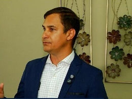 Carlos Eduardo Batista Veloso, Prefeito do Municipio de Palmas é notificado pelo Elo Social, sobre a implantação de projetos no município.