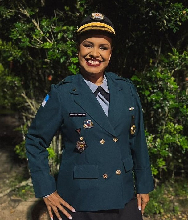 Subtenente Maria Helena, foi indicada, aprovada e será Laureada, Aclamada e Diplomada como Comendadora da Ordem do Mérito do Elo Social.