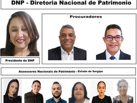 DNP - Diretoria Nacional de Patrimônio, com seus procuradores e assessores, preparada para organização dos terrenos e áreas de terra necessários para implantação do projeto no Estado de Sergipe.