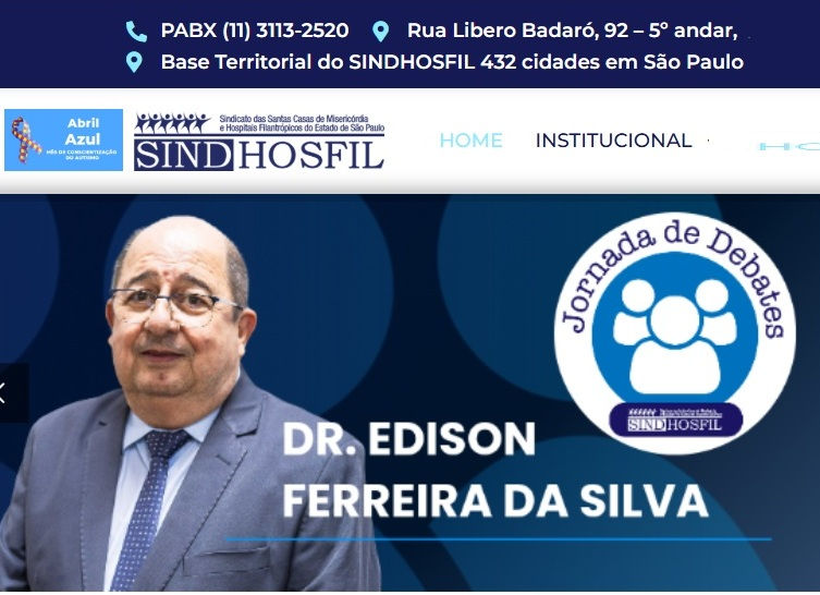Edson Ferreira da Silva, foi indicado, aprovado e será Aclamado e Diplomado como Embaixador da Saúde no Brasil, pela Ordem do Mérito do Elo Social Brasil.