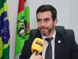 Marcelo Mendes, Secretario da Casa Civil do Estado de Santa Catarina é Notificado.