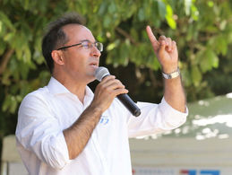 Wagner Rodrigues Barros (UB), Prefeito do Municipio de Araguaia é notificado pelo Elo Social, sobre a implantação de projetos no município.