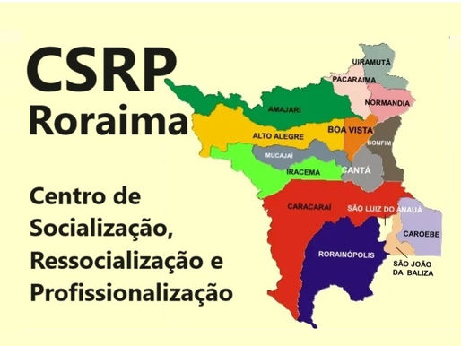 Municípios de Roraima que poderão receber uma sede do Projeto CSRP - Elo Social