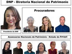 DNP - Diretoria Nacional de Patrimônio, com seus procuradores e assessores, preparada para organização dos terrenos e áreas de terra necessários para implantação do projeto no Estado de Roraima.
