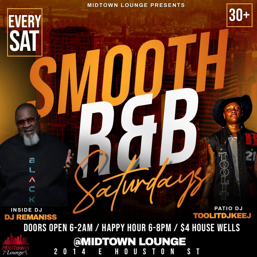 Smooth R&B Saturdays