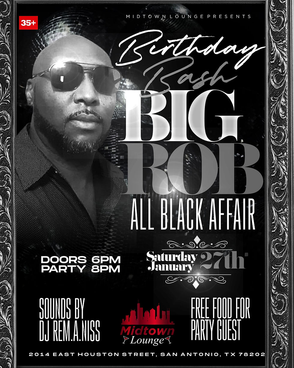 Birthday Bash Big Rob