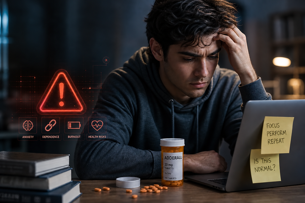 When Adderall Use Becomes Adderall Abuse