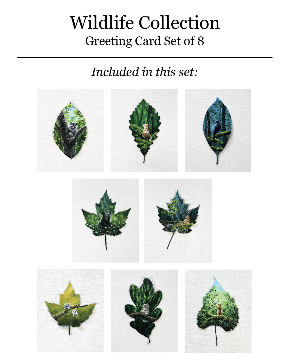Thumbnail: Wildlife Collection - Greeting Card Set