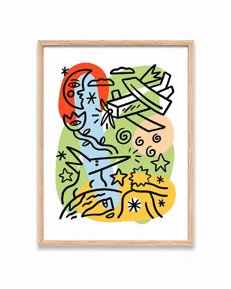Miniature : « Le Petit prince » 24x30 cm