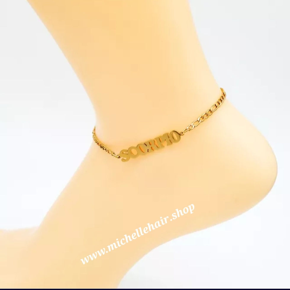 Thumbnail: Zodiac sign anklet 