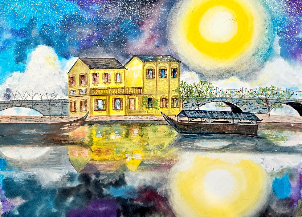 Hoi An Harbour in Vietnam