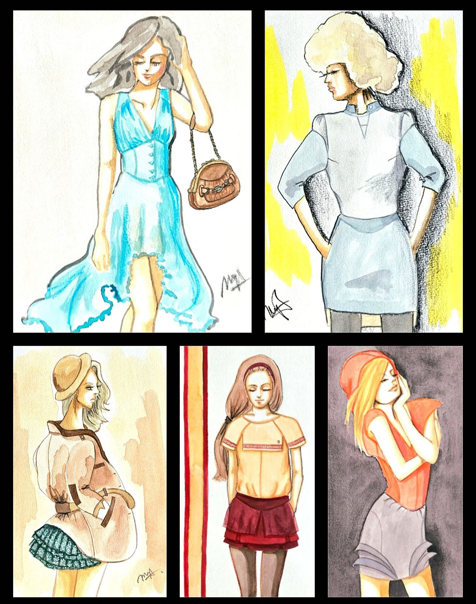 Fashion & Bag Illustrations