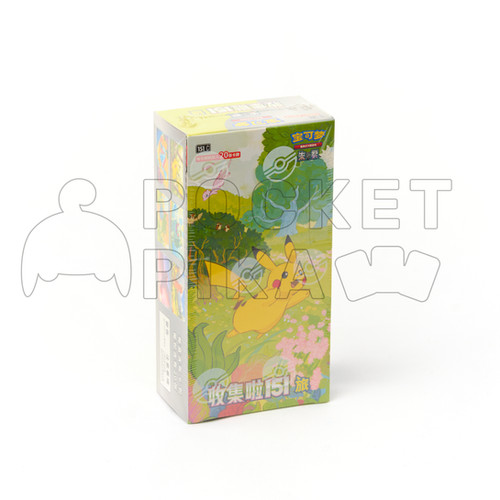 Pokémon Chinese Collect 151 Journey Booster Box - Jumbo | Pocket Pika