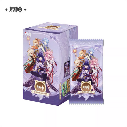 Fontaine Thumbprint Edition 新品3個 Genshin Impact Genius Invokation TCG 3.0 - Box | Pocket Pika