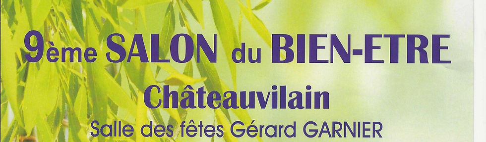 Salon du Bien-être de CHATEAUVILAIN