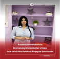 Anadolu Universitetinə qəbul olmağım mənim üçün uğura doğru irəliləyə bilməyimin başlanğıcıdır
