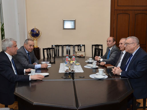 Prof.Dr. Naci Gündoğan, Urxan Ələkbərov ilə görüşmüşdür.