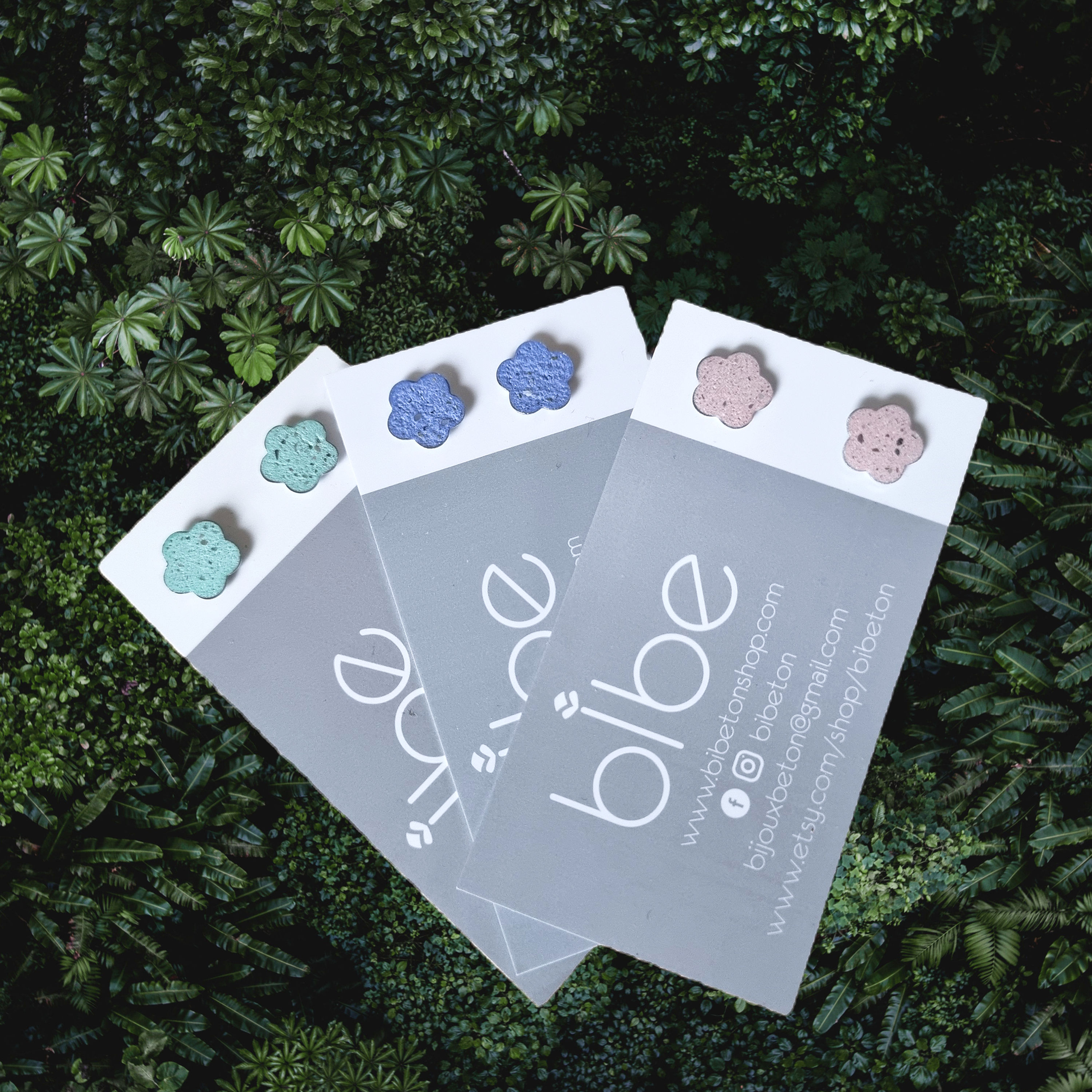 Virágcsokor fülbevaló 