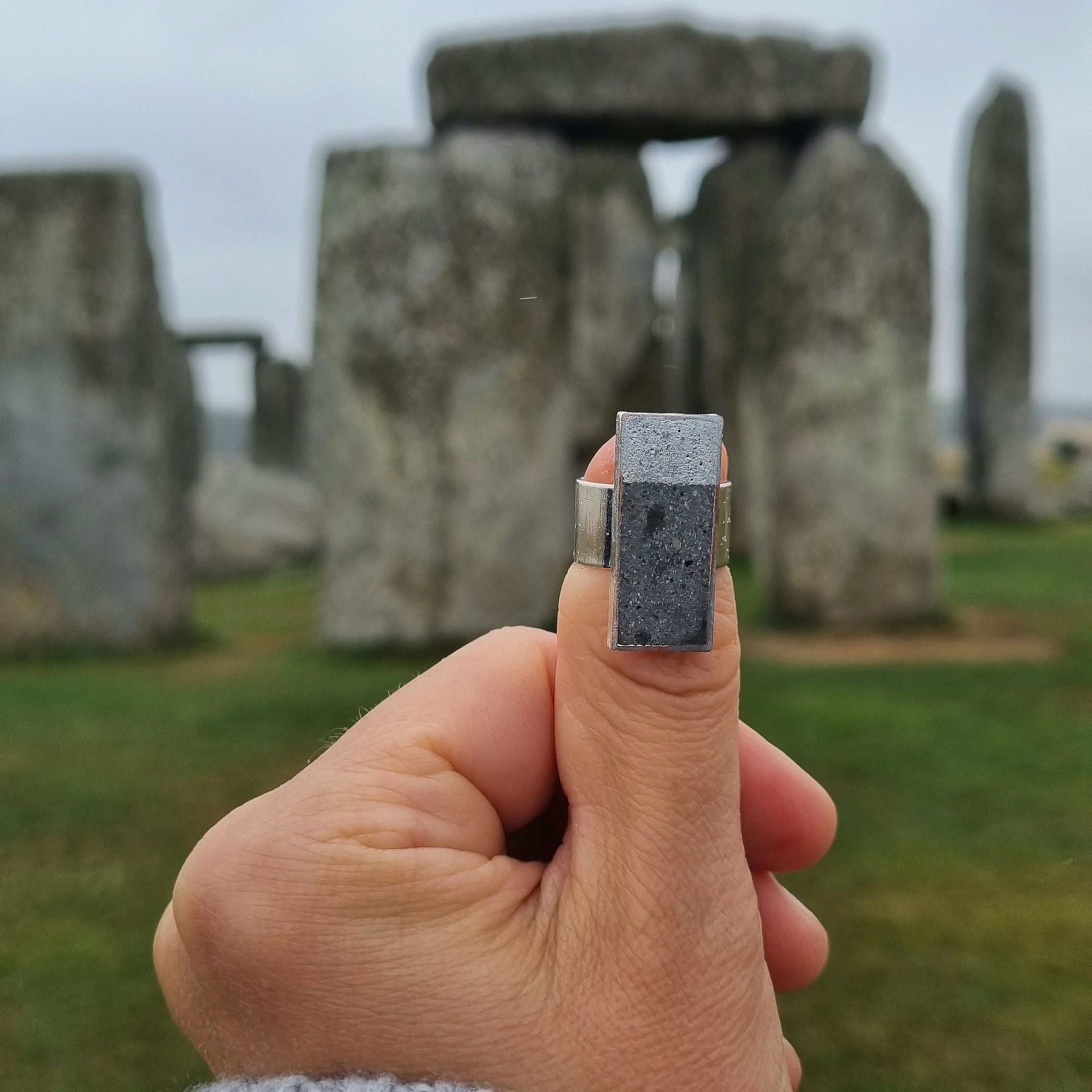 "Stonehenge" téglalap gyűrű