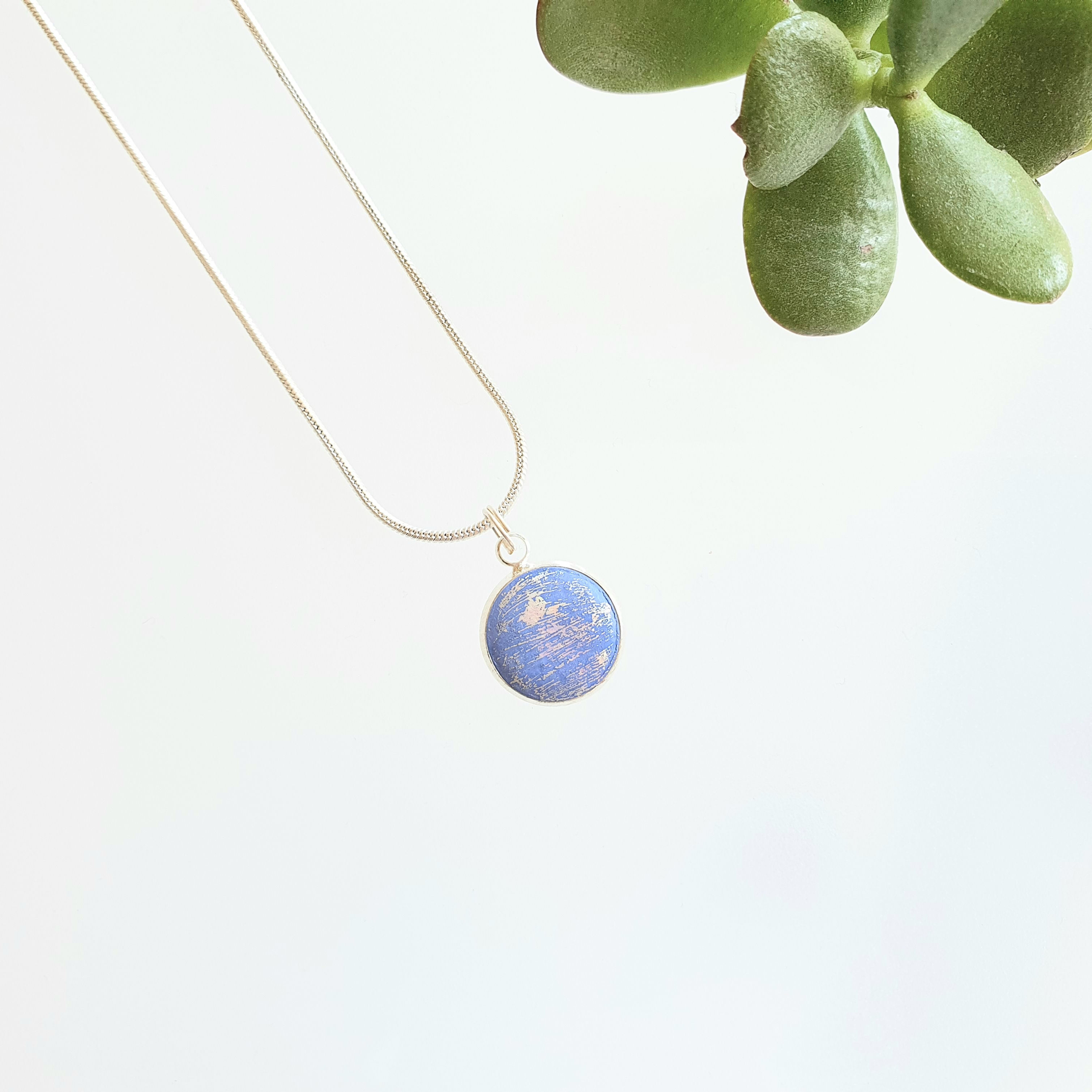 Hologramos pici lánc ezüst színű lánccal