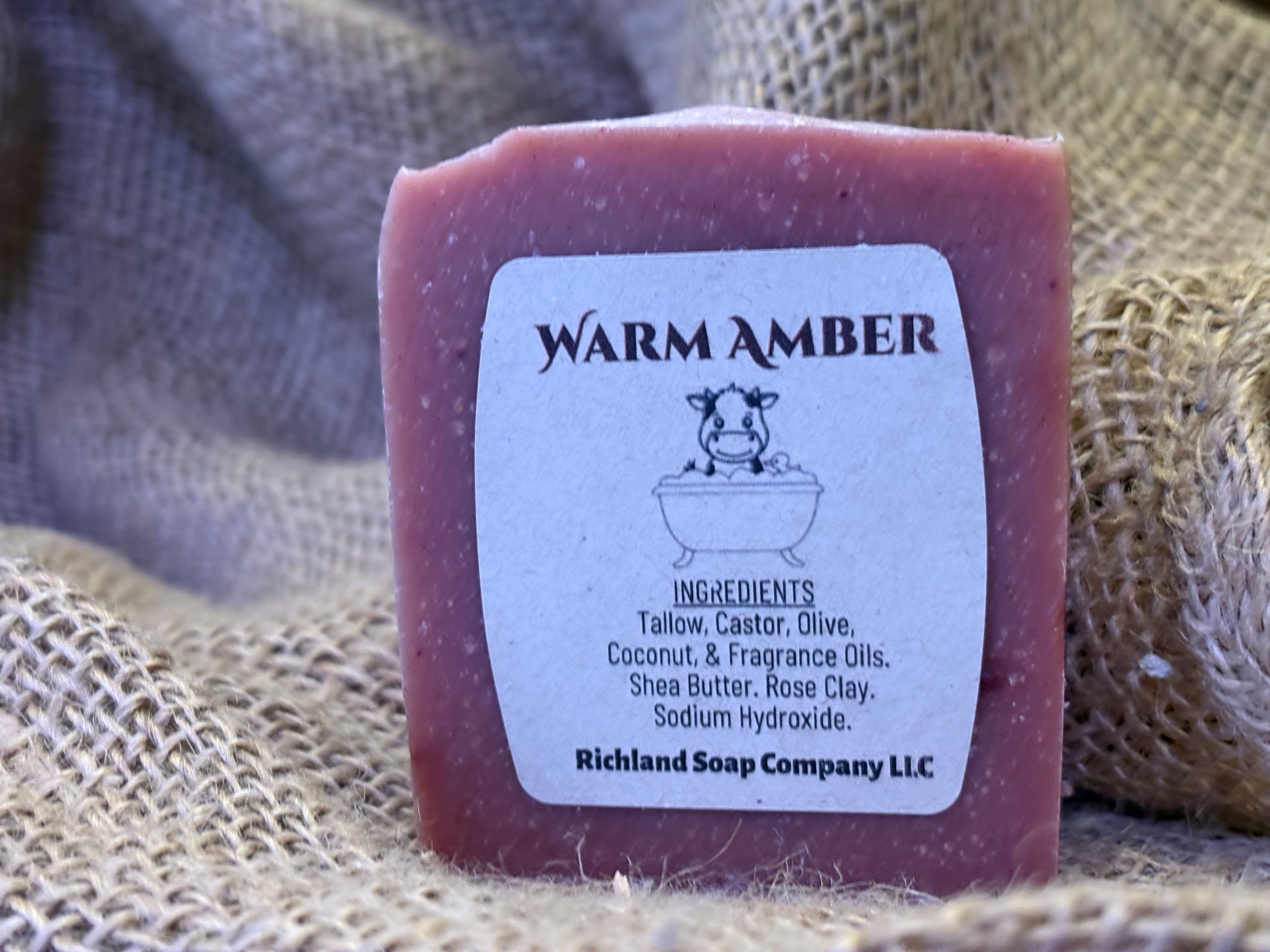 Warm Amber Soap