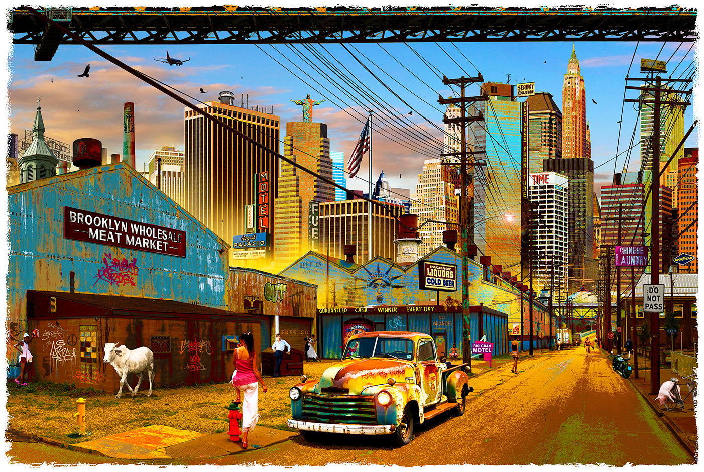 Cent Titres n°116 - 61 x 91 cm