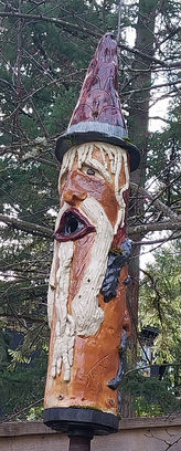 Birdhouse Wizard (back view)
