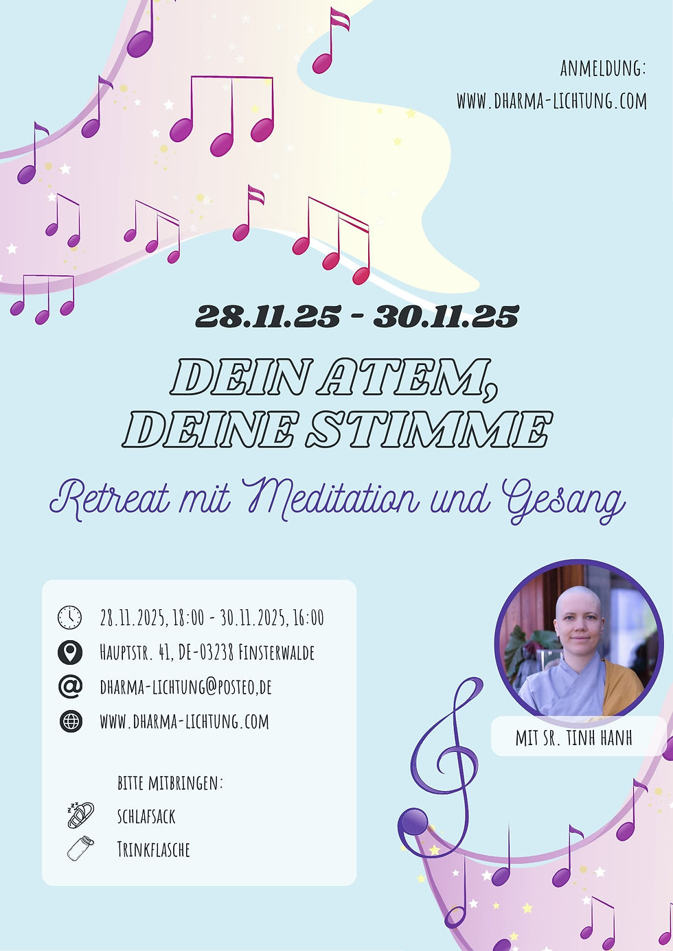 Dein Atem, deine Stimme!