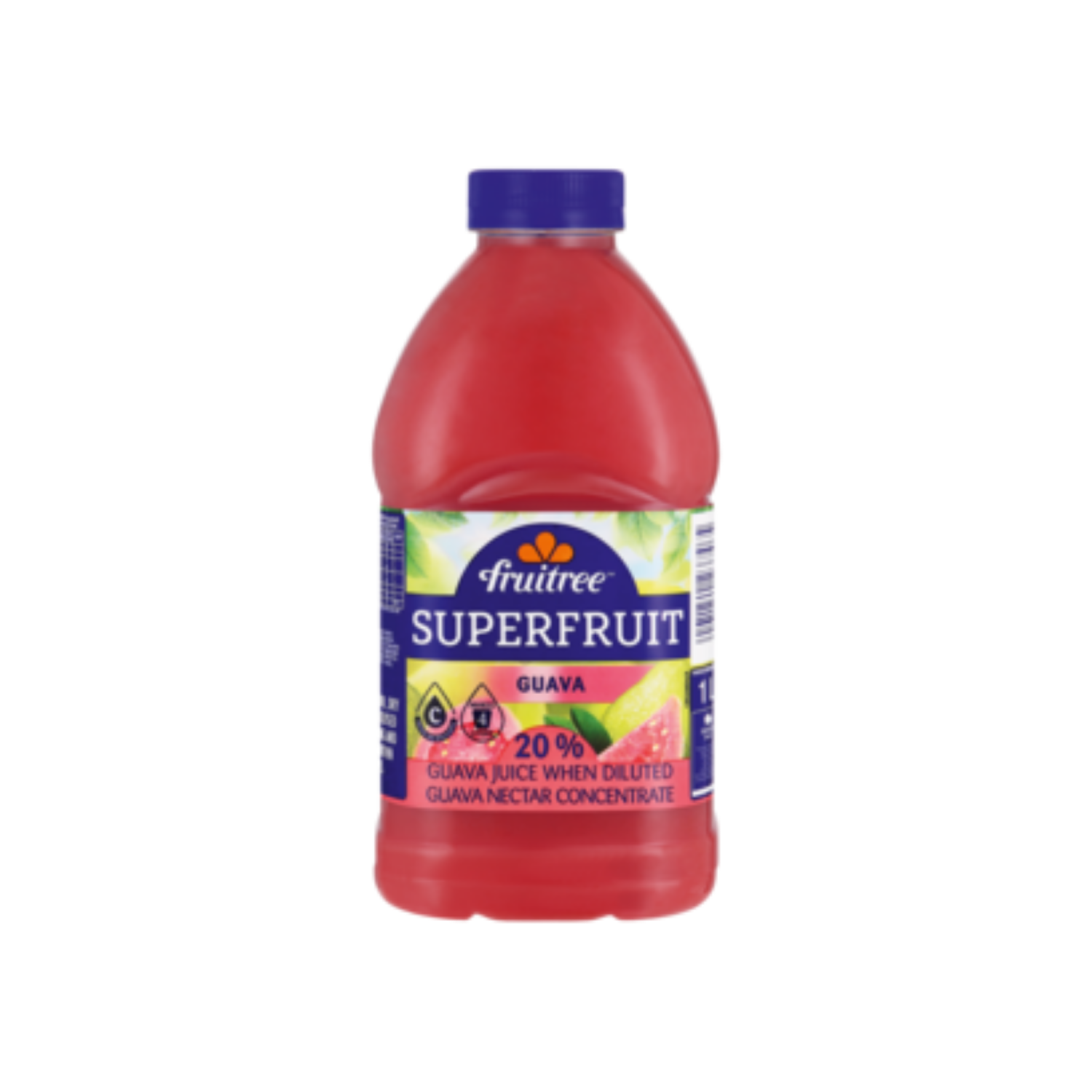 Fruitree Superfruit Guava Concentrated Nectar Blend 1L